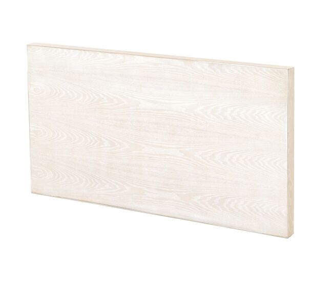 Cabecero chapado gris patinado blanco 110X60