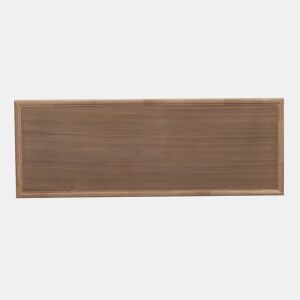 Cabeceira de madeira de freixo natural 165X60 cm