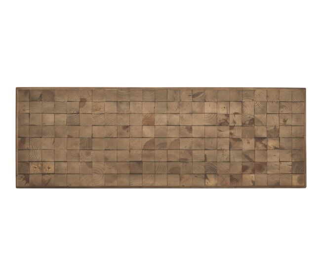 Cabecero Bloque de Madera 110X60 Cm