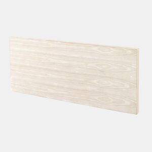 Cabeceira folheada a cinza patinado branco 145X60