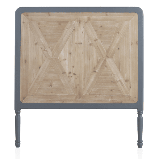 Cabeceira De Madeira Bicolor 110X120 Cm