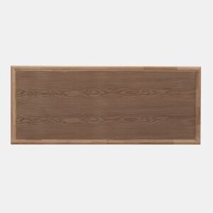 Cabeceira de madeira de freixo natural 145X60 cm