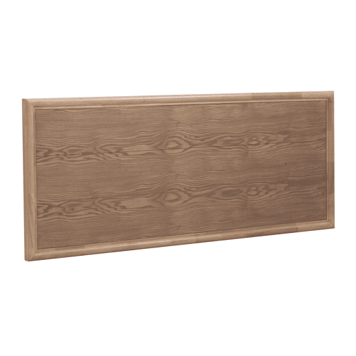 Cabeceira de madeira de freixo natural 145X60 cm