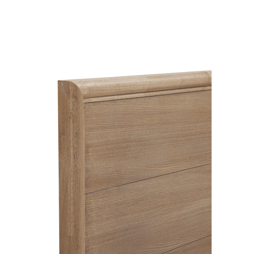 Cabeceira de madeira de freixo natural 145X60 cm