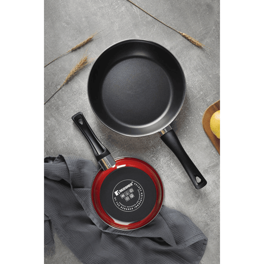 Conjunto de Frigideiras Bergner CLASSIQUE Vermelho Aço 2 Unidades