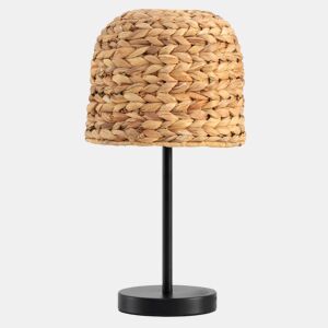 Lâmpada De Mesa De Fibras Naturais