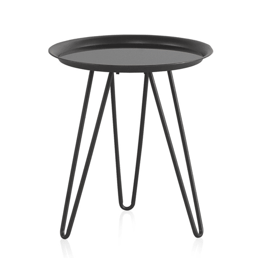 Mesa de centro de metal com tampo de metal Mesa de centro de metal com tampo de metal