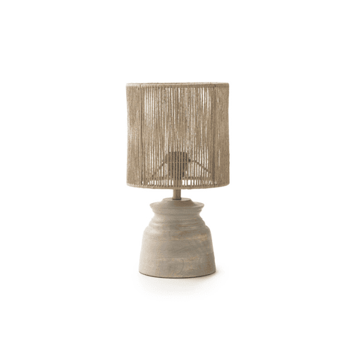 Lâmpada De Mesa De Juta Lâmpada De Mesa De Juta