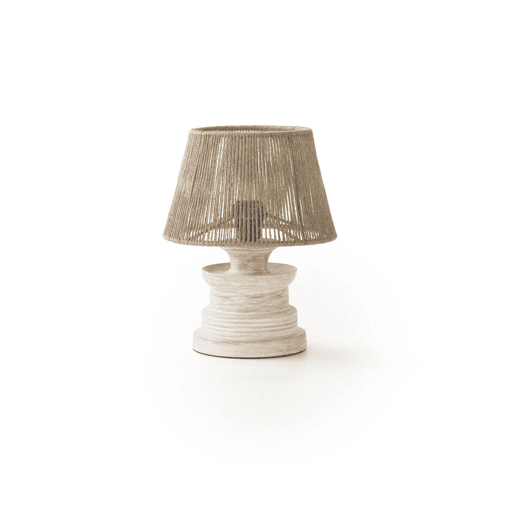 Lâmpada De Mesa De Juta