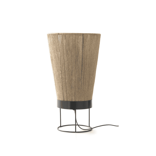 Lâmpada De Mesa De Juta Lâmpada De Mesa De Juta