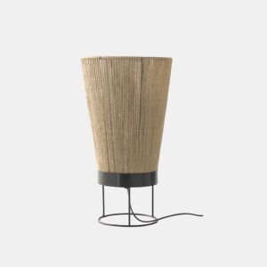 Lâmpada De Mesa De Juta