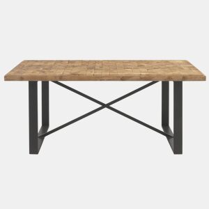 Mesa Bloco De Madeira 182X90 Cm