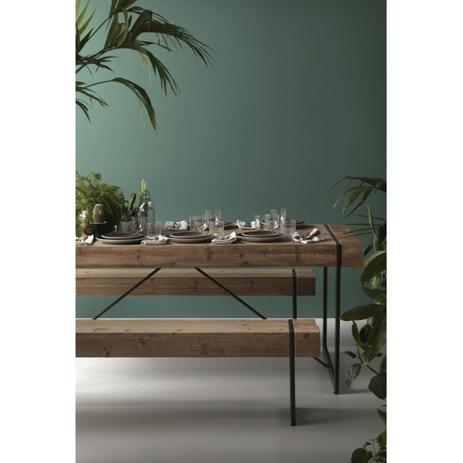 Mesa de Madeira com Pernas de Metal 200X90 Cm