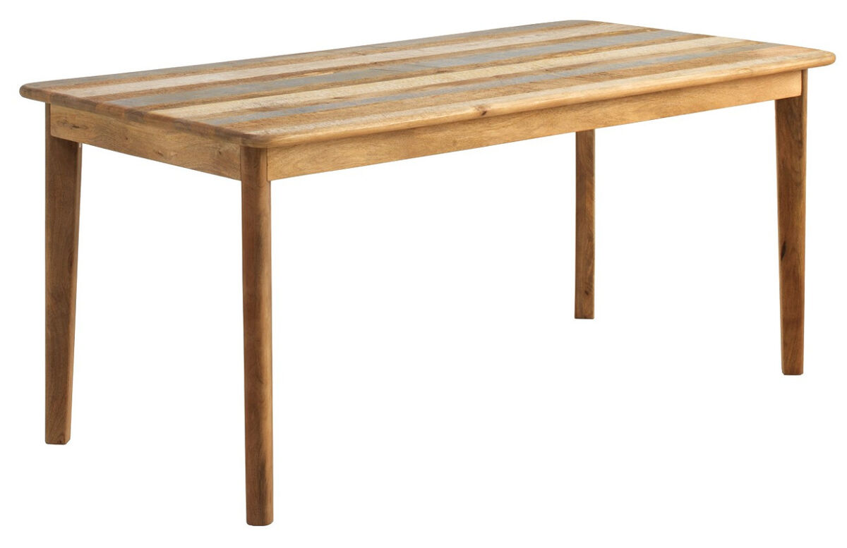 Mesa de Comedor de Madera Maciza de Mango