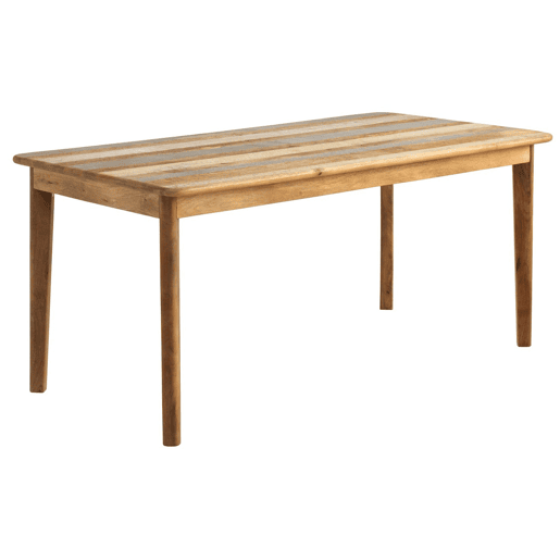 Mesa De Jantar Madeira De Manga Cinzento Maciça 170X90