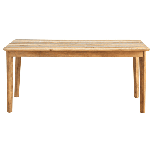 Mesa De Jantar Madeira De Manga Cinzento Maciça 170X90