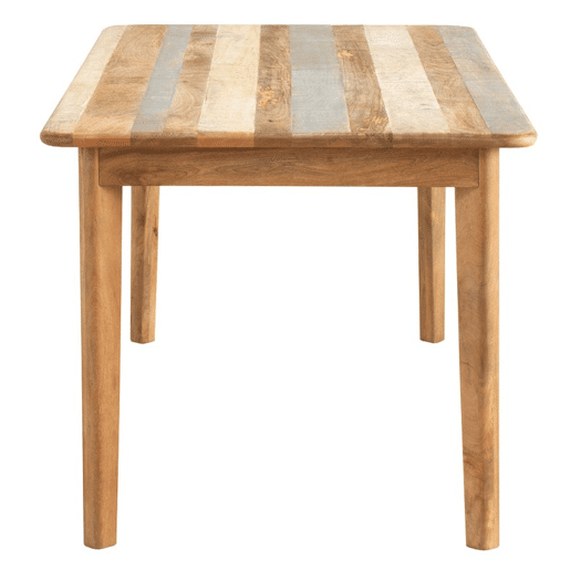 Mesa De Jantar Madeira De Manga Cinzento Maciça 170X90