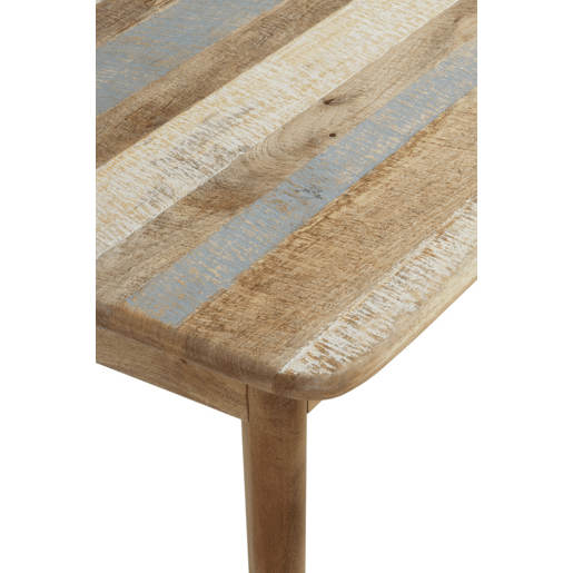 Mesa De Jantar Madeira De Manga Cinzento Maciça 170X90
