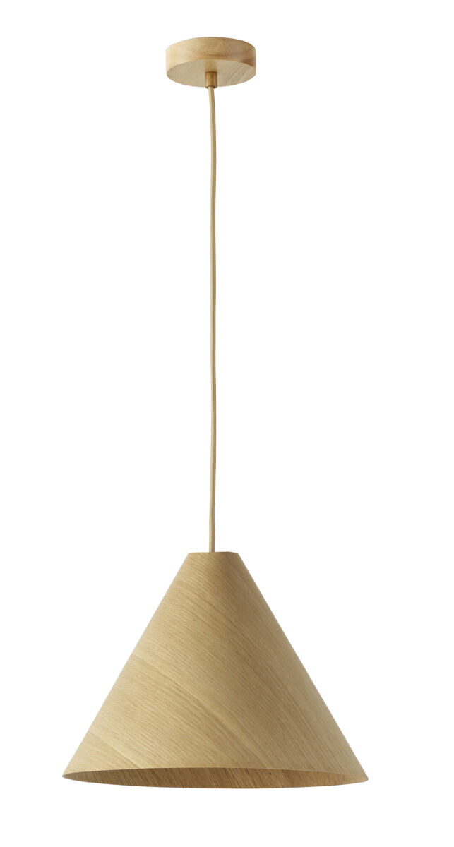 Lámpara de techo de madera