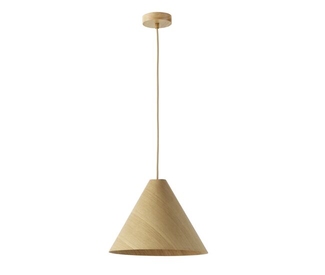 Lámpara de techo de madera