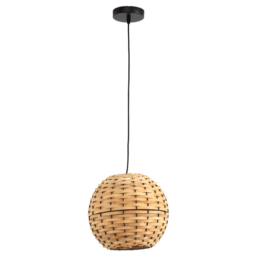 Lâmpada De Teto De Fibras Naturais