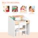 Escritorio para Niños MDF HOMCOM Escritorio para Niños MDF HOMCOM Blanco