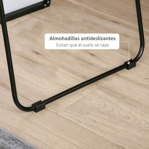 HOMCOM Espelho de Pé Corpo Inteiro 161,5x50 cm com Moldura de Liga de Alumínio Espelho de Parede Retangular com 2 Formas de Uso para Corredor Quarto Sala de Estar Vestiário Preto