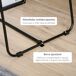 Espejo de Pie Aluminio, Vidrio HOMCOM, hogar - decoración Espejo de Pie Aluminio, Vidrio HOMCOM, hogar - decoración Negro