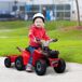 Quad Eléctrico Infantil PP, Metal HOMCOM Quad Eléctrico Infantil PP, Metal HOMCOM Rojo