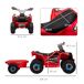 Quad Eléctrico Infantil PP, Metal HOMCOM Quad Eléctrico Infantil PP, Metal HOMCOM Rojo