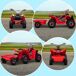Quad Eléctrico Infantil PP, Metal HOMCOM Quad Eléctrico Infantil PP, Metal HOMCOM Rojo