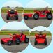 Quad Eléctrico Infantil PP, Metal HOMCOM Quad Eléctrico Infantil PP, Metal HOMCOM Rojo