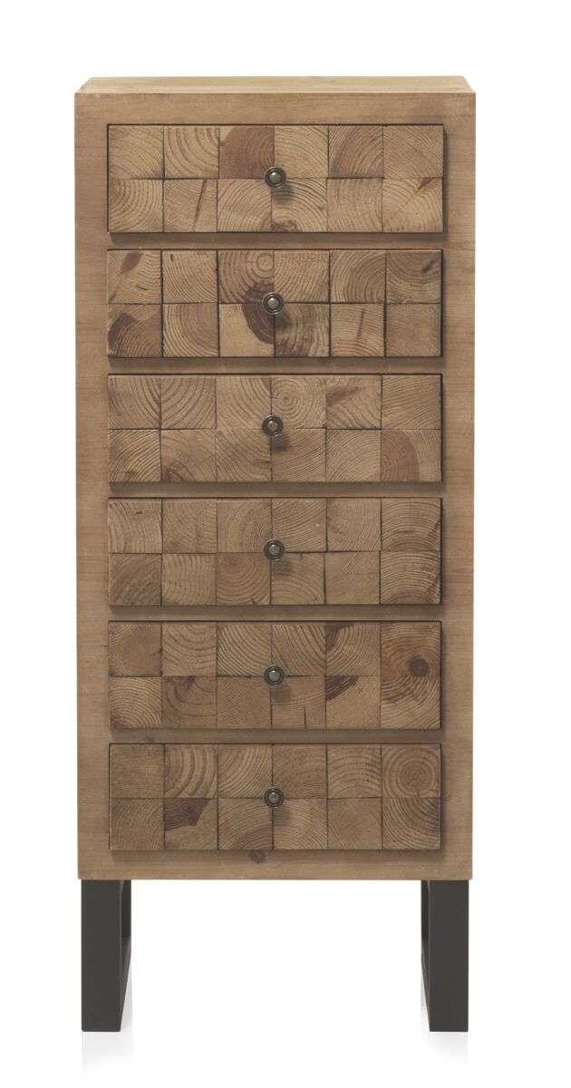 Cajón bloque de madera