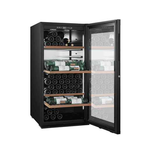 Cave de Vinho conectada CLIMADIFF MILLESIME150 149 garrafas Preto