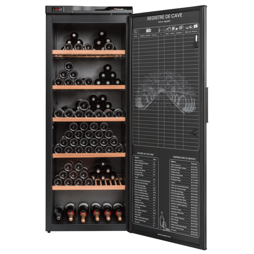 Cave de Vinho CLIMADIFF RESERVE300XL FABRICADO EM PORTUGAL 294 garrafas Antracito