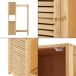 Perchero Burro Oldsum con armario y zapatero bambú Perchero Burro Oldsum con armario y zapatero bambú Natural