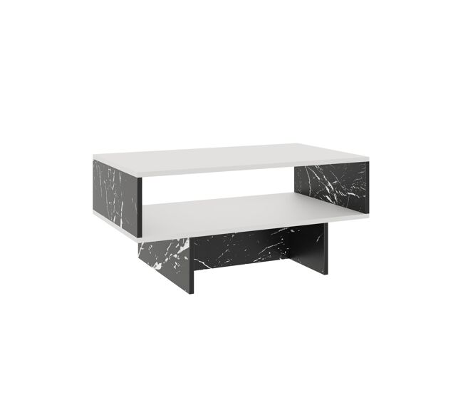 Mesa de centro Mjölby aglomerado 80x45