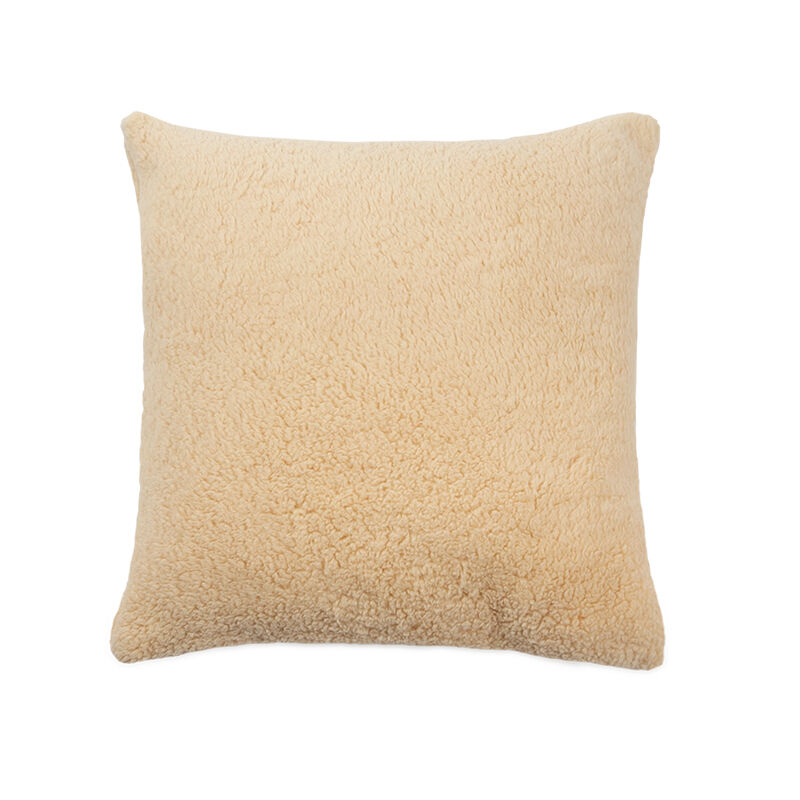 Funda de cojín lamma 45x45 mostaza