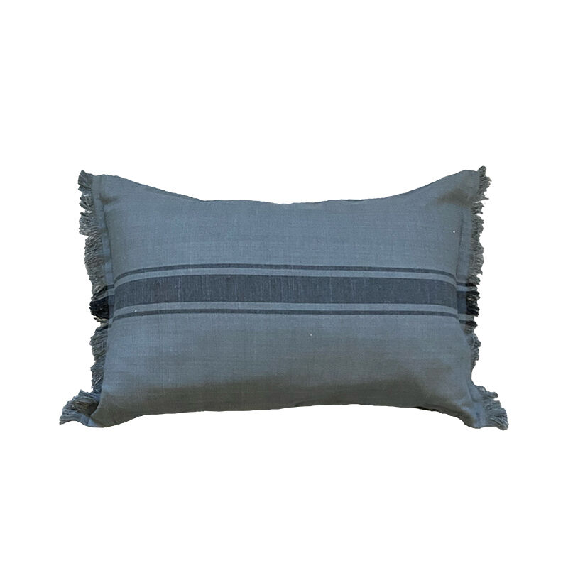 Funda de cojín de algodón kila 30x50 gris