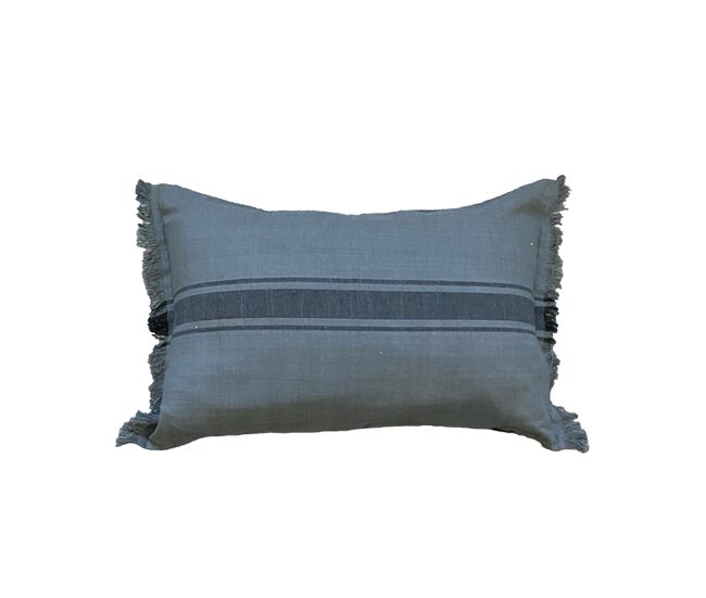 Funda de cojín de algodón kila 30x50 gris