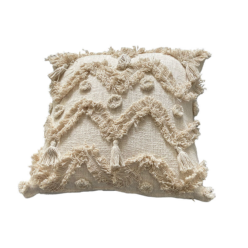 Funda de cojín de algodón imapa 45x45 natural