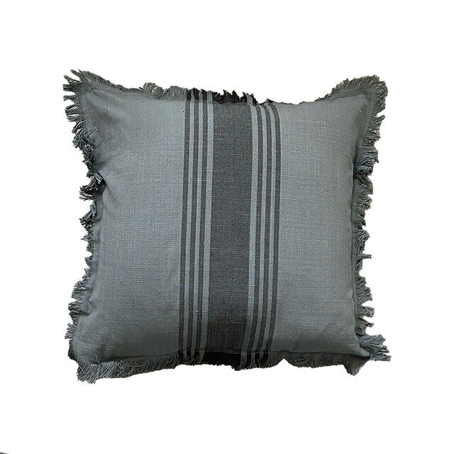 Funda de cojín de algodón kila 45x45 gris