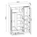 Armario Ropero Finning MDF 120 Armario Ropero Finning MDF 120 Marrón