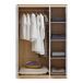 Armario Ropero Bastheim 120 Armario Ropero Bastheim 120 Blanco