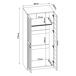 Armario Ropero Finning MDF 80 Armario Ropero Finning MDF 80 Marrón