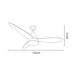 Ventilador de techo Marino Lumit DC LED W mando a distancia plat Ventilador de techo Marino Lumit DC LED W mando a distancia plat Blanco