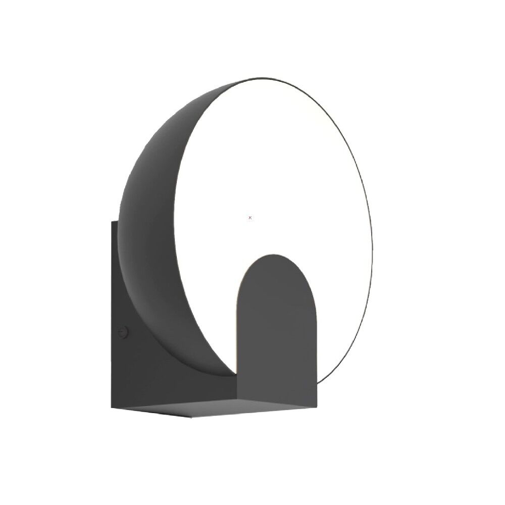 Aplique De Pared Metal Serie Oculo Negro
