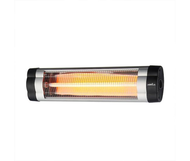 Calefactor exterior aluminio color negro serie austral 87cm