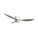 Ventilador de techo Nasim Lumit W aspas con luz LED plateado Ventilador de techo Nasim Lumit W aspas con luz LED plateado Plateado