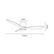 Ventilador de techo Nasim Lumit W aspas con luz LED plateado Ventilador de techo Nasim Lumit W aspas con luz LED plateado Plateado